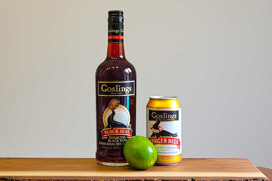 Dark 'n Stormy ingredients