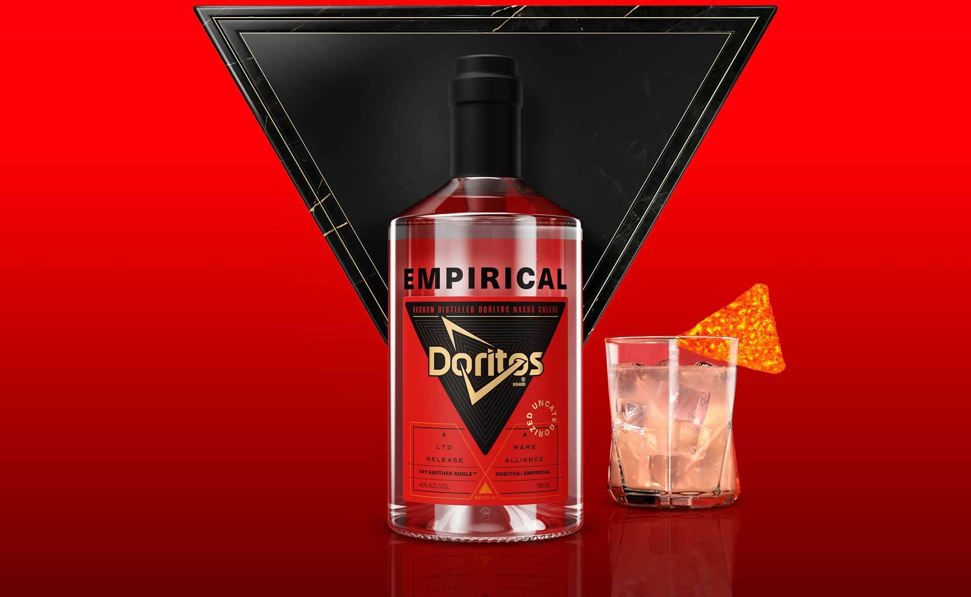 Empirical Doritos Nacho Cheese Spirit.