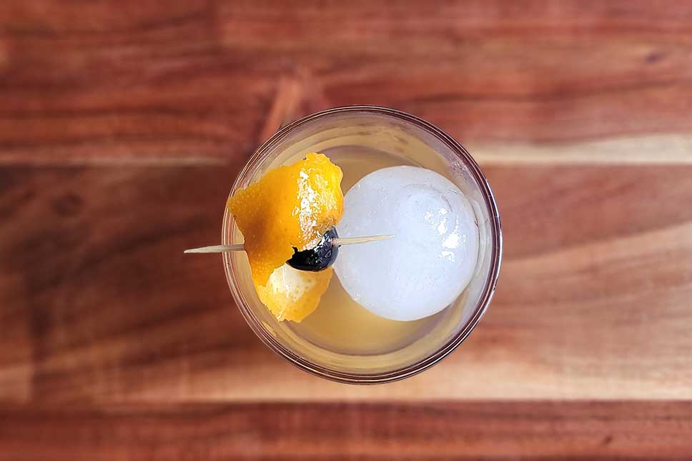Browned-Butter Old Fashioned cocktail.