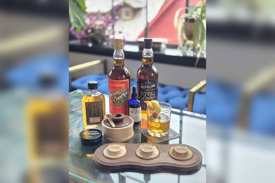 A Smoked Manhattan from Elora Distilling Company.