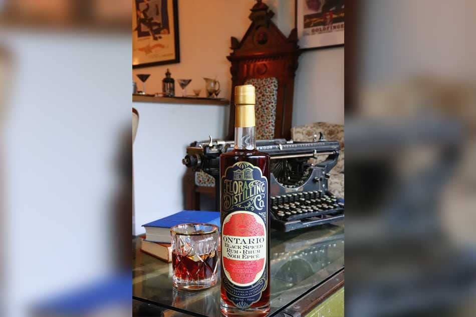 Spiced rum from Elora Distilling Company.