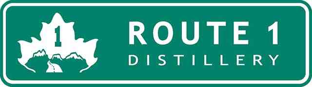 Route 1 Distillery logo.