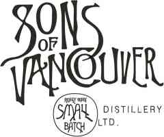 Sons of Vancouver Distillery logo.