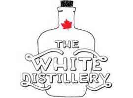 The White Distillery logo.