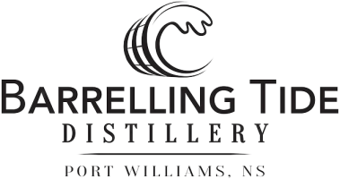 Barrelling Tide Distillery logo.