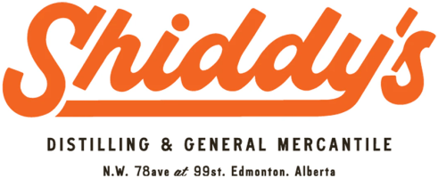 Shiddy's Distilling logo.