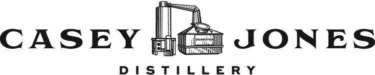 Casey Jones Distillery logo.