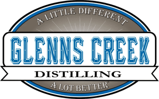 Glenns Creek Distilling logo.