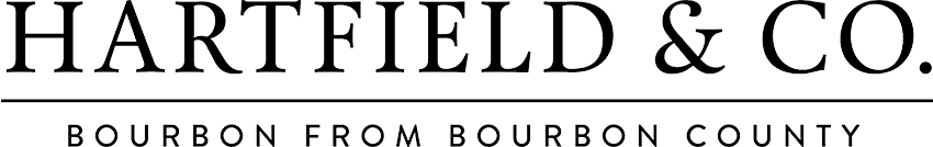 Hartfield and Co. Distillery logo.