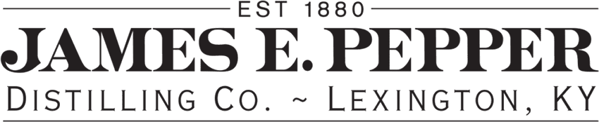 James E. Pepper Distillery logo.
