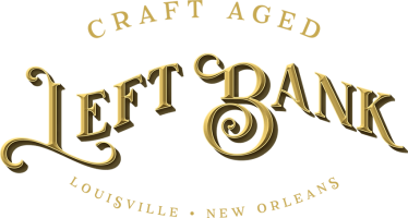 Left Bank Distillery logo.