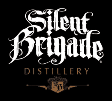 Silent Brigade Distillery logo.