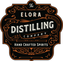 Elora Distilling Company logo.