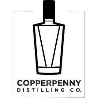 Copperpenny Distilling logo.