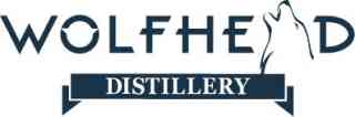 Wolfhead Distillery logo.