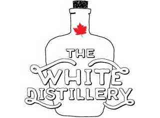 The White Distillery logo.