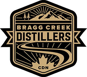 Bragg Creek Distillers logo.