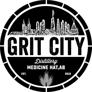 Grit City Distillery logo.