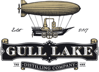 Gull Lake Distilling logo.