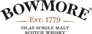 Bowmore Distillery logo.