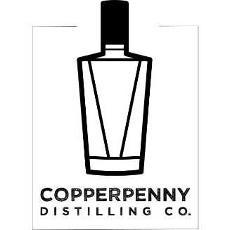 Copperpenny Distilling logo.