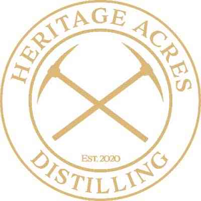 Heritage Acres Distilling logo.