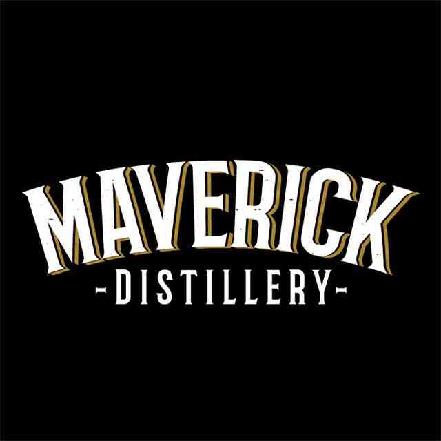 Maverick Distillery logo.