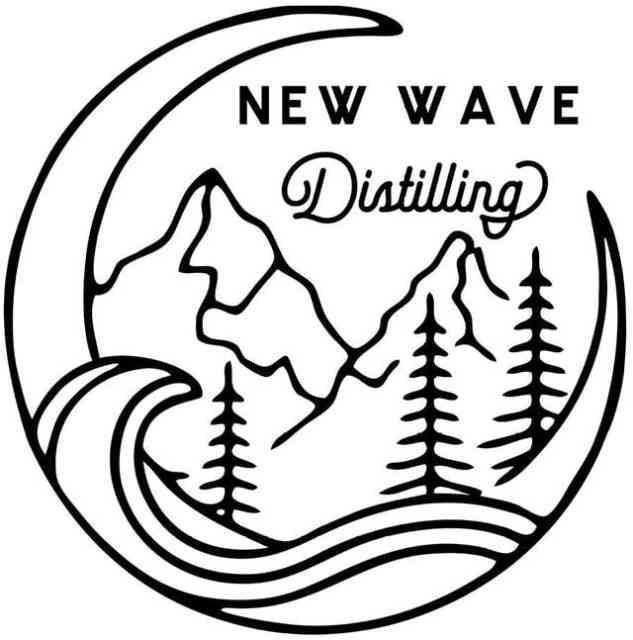 New Wave Distilling logo.