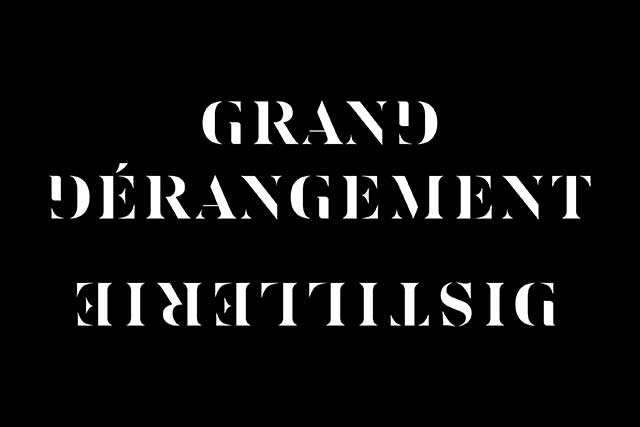 Distillerie Grand Dérangement logo.