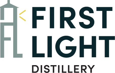 First Light Distillery logo.