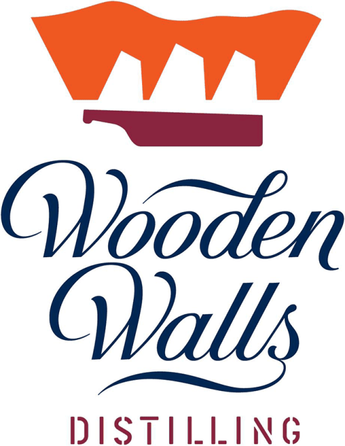 Wooden Walls Distilling logo.