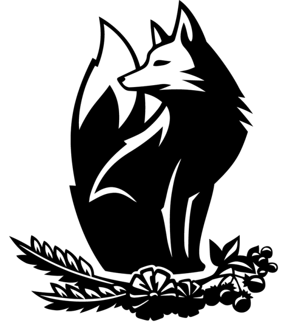 Black Fox logo.