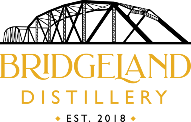 Bridgeland Distillery logo.