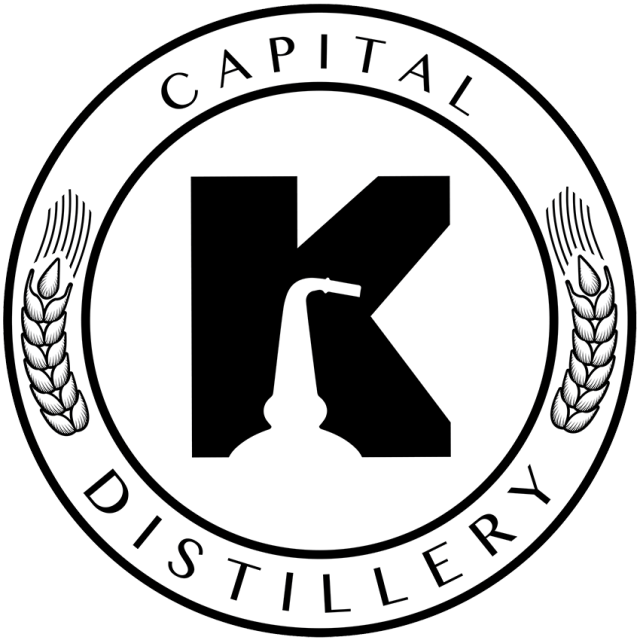 Capital K Distillery logo.