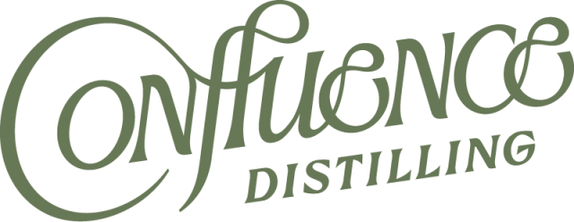 Confluence Distilling logo.