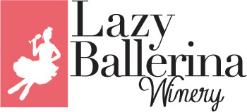 Lazy Ballerina Winery logo.