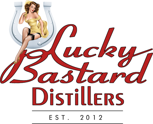 Lucky Bastard Distillers logo.