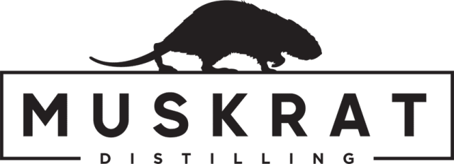 Muskrat Distilling logo.
