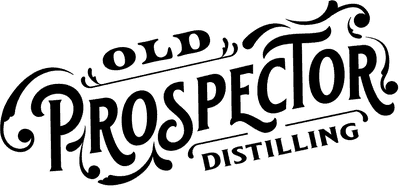 Old Prospector Distilling logo.