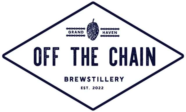 Off the Chain Brewstillery logo.