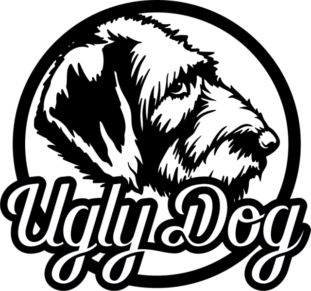 Ugly Dog Distillery logo.