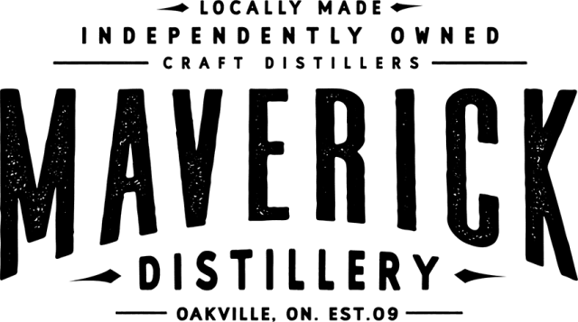 Maverick Distillery logo.