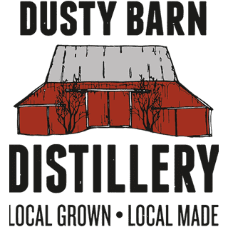 Dusty Barn Distillery logo.