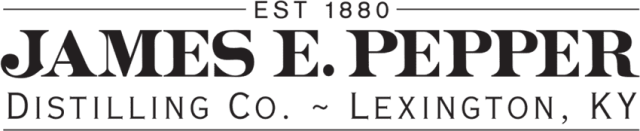 James E. Pepper Distillery logo.