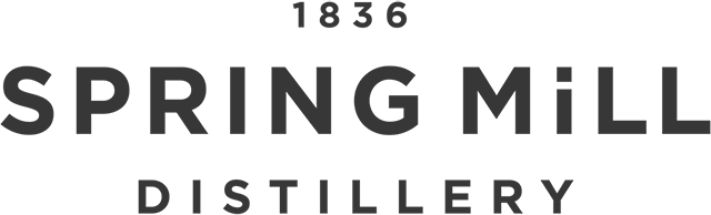 Spring Mill Distillery logo.