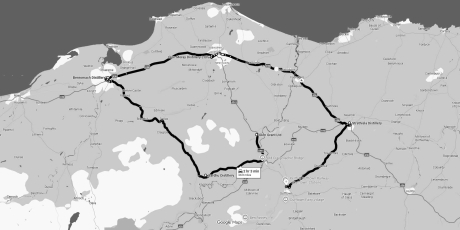 Malt Whisky Trail map.