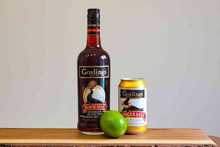 Dark 'n Stormy ingredients