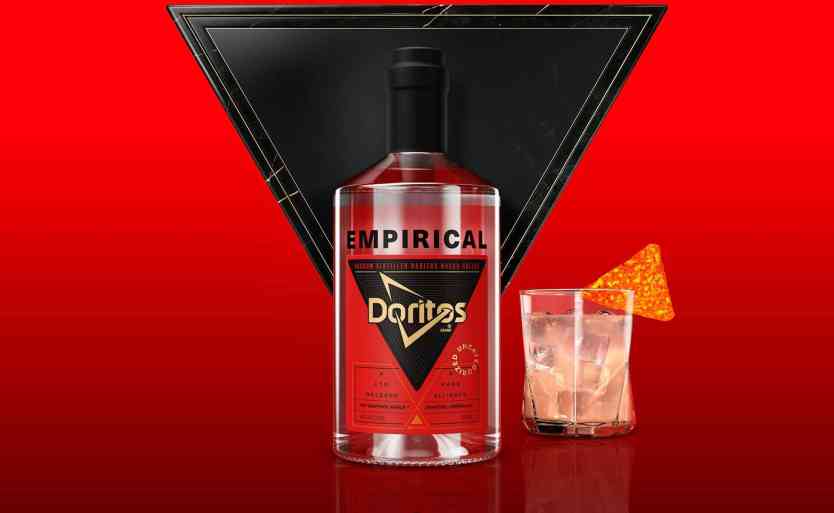 Empirical Doritos Nacho Cheese Spirit.