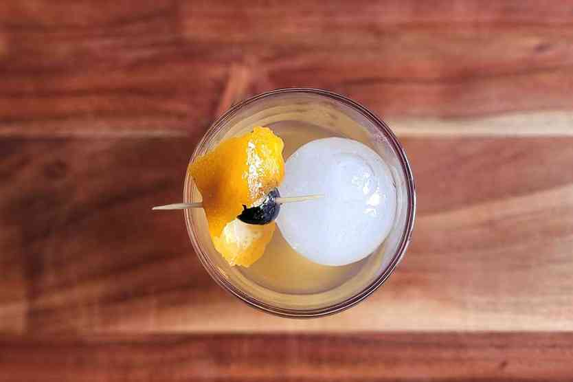 Browned-Butter Old Fashioned cocktail.