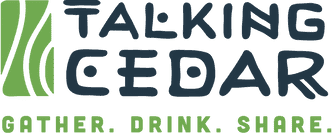 Talking Cedar distillery logo